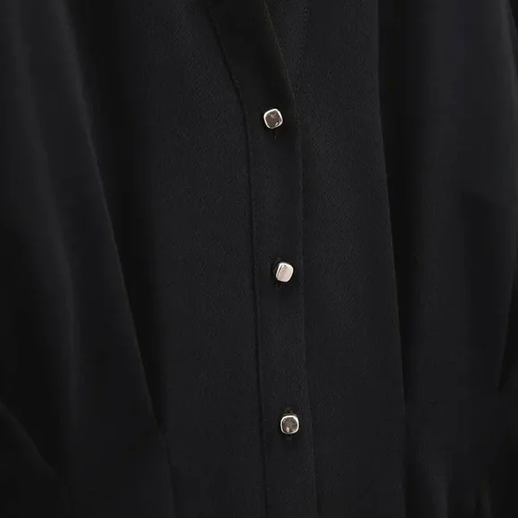 Zara Black Midi Dress - Picture 8 of 10